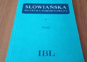 Słowiańska metryka porównawcza 5 Sonet Pszczołowska Urbańska