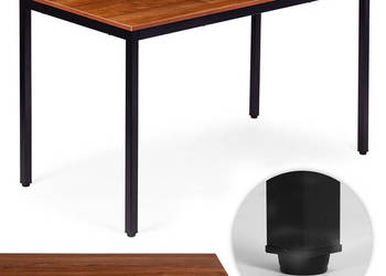 Stół do kuchni jadalni dla 4-5 osób biurko komputerowe 120x60 cm – orzech