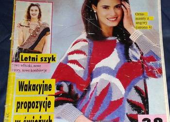 Sandra. Modne dzianiny - Nr 7 /1991 Sandra. Modne dzianiny - Nr 7 /1991