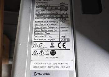 inwerter falownik trannergy 4,0 wifi