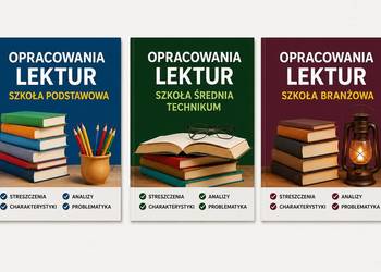 Lektury szkolne testy , opracowania