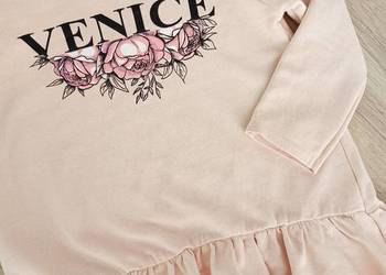 Sukienka babydoll dziewczęca 110