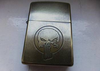 Zapalniczlka Mosiężna Zippo The Punisher Marvel Custom 2020