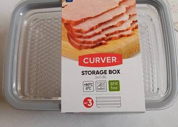 Pojemnik na żywność Curver 3 x 0.8L NOWY