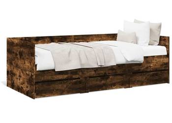 vidaXL Łóżko dzienne z szufladami, bez materaca, 90x200 cm(SKU:3280822)