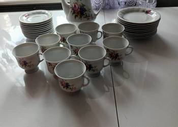 Mam sprzedaż zestaw kawowy porcelana Chodzież