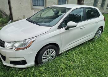 Citroen c4 b7 2014, 1.6 hdi, biały.