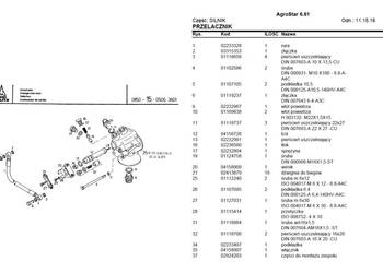 Ciągnik DEUTZ FAHR AGROSTAR 6.61 katalog części po Polsku