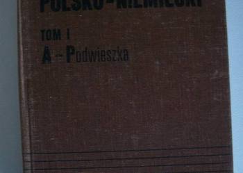 PODRĘCZNY SŁOWNIK POLSKO NIEMIECKI - TOM 1