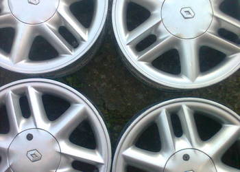 felgi aluminiowe 15 Renault Modus Clio Nissan Note