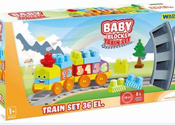 WADER  BABY BLOCKS RAILWAY 36 EL.
