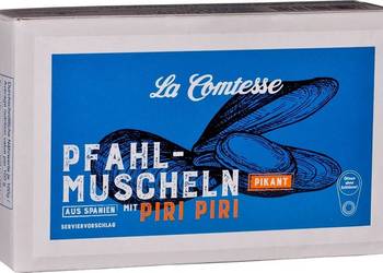 4 X Małże pikantnie w puszce po 60 g