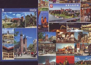 Kart. Pocz. Kraków - widoki **  3 szt