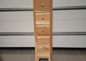 Szafka słupek komoda drewniana surowa