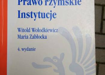 prawo rzymskie instytucje książki Gdańsk podręczniki Trójmiasto szkolne