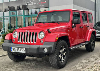 Jeep Wrangler SAHARA UNLIMITED. 286 KM. Polska. Bezwypadkowy. III (2006-20…