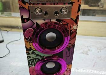 Głośnik Bluetooth z funkcją karaoke i radnia