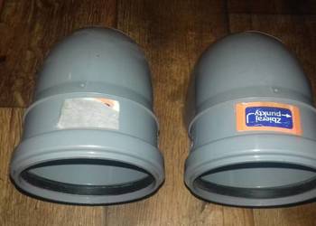 WAVIN 2 kolana PVC-U 110/90* + trójnik 110/50/67* Nowe