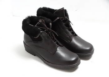 Buty Zimowe Medicus Agnes Rozmiar 38.5 39 Skóra Naturalna Ocieplane Trzewik