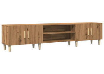 Szafka TV dąb artisan 180x315x40 cm materiał drewnopochodny WM-857142