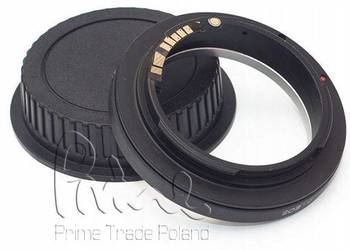 Adapter Canon FD na Canon EOS do makro potwierdzenie af