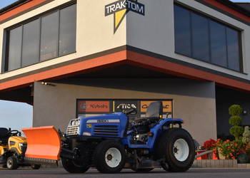 Traktor komunalny ISEKI TF330 33KM hydro+ pług hydrauliczny