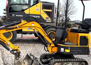 Mini koparka Berger Kraus BK1200ASR – 311 mth, silnik Kubota