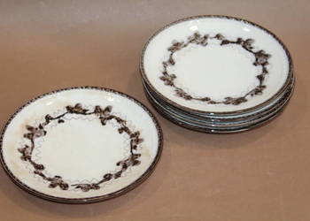 Komplet talerzy deserowych Gefle 1925-1939 nr 1289