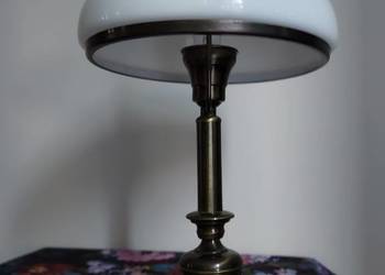 Lampa stojącą mosiądz stylowa