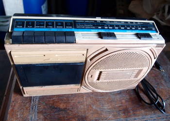 Radiomagnetofon PHILIPS D-7140 Produkcja PRL lata 80te