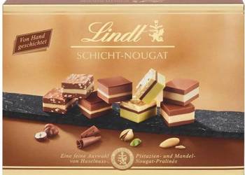 Praliny Lindt Warstwowy Nugat 125g x 3