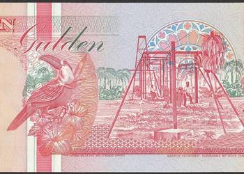 SURINAM 10 GULDEN 1991 - STAN BANKOWY UNC