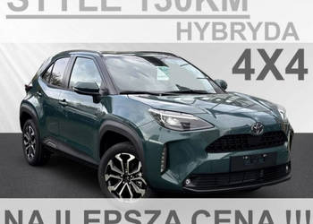 Toyota Yaris Cross 4x4 130KM Style Super Niska Cena Kamera Czujniki 4x4 ra…