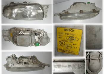 FORD FIESTA 1.2 1999 Lampa Prawy Przód BOSH żarówki BOCHNIA