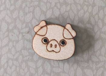 5x guzik drewno grawer 2cm hand made guz14 5x guzik drewno grawer 2cm hand made guz14