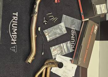 triumph street triple pełny wydech SC project  full carbon