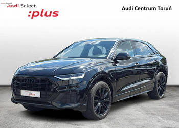 Audi Q8 GW Fabr._LED_Kamera_Skóra_B&O_Pneumatyka_Dociągi_SportowaKierownic…