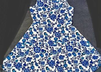 Sukienka w kwiatki M L