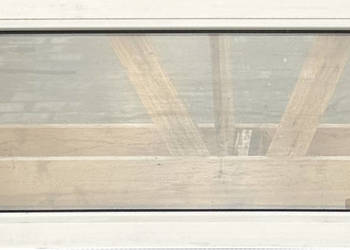 OKNA KacprzaK Witryna 123X47 FIX Używany PCV Plastikowy