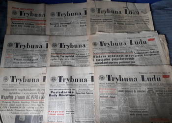 Trybuna Ludu 9sztuk 1983 10.02, 11.05, 21.01, 24.03