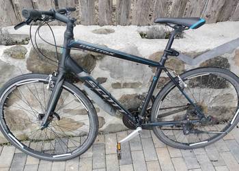 Scott metrix czarny rower miejski męski kola 28