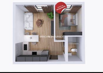 Oferta sprzedaży mieszkania 34m2 2 pok Kraków os. Sportowe