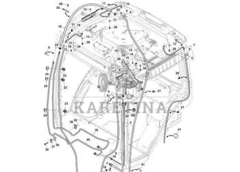 John Deere 9470RX - Linia RE579565 (HVAC)
