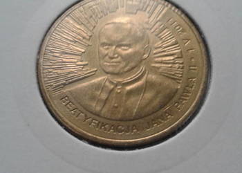 2 zł Beatyfikacja J.P.II 2011 r.-UNC 2 zł Beatyfikacja J.P.II 2011 r.-UNC