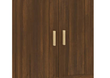 Szafka ścienna brązowy dąb 695x325x90 cm WM-817395