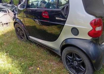 Smart 450 Cabrio skóra , silnik po remoncie dach sprawny