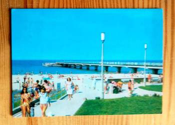 WIDOK NA PLAŻE I MOLO W KOŁOBRZEGU - FOT. JABŁOŃSKI