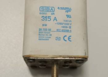 Bezpiecznik przemysłowy Siba 350A