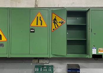 Szafki warsztatowe metalowe wiszące