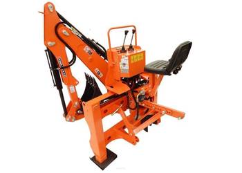 Koparka do ciągnika BHMS 95 GEOGRASS + przesuw boczny Ramię kopiące